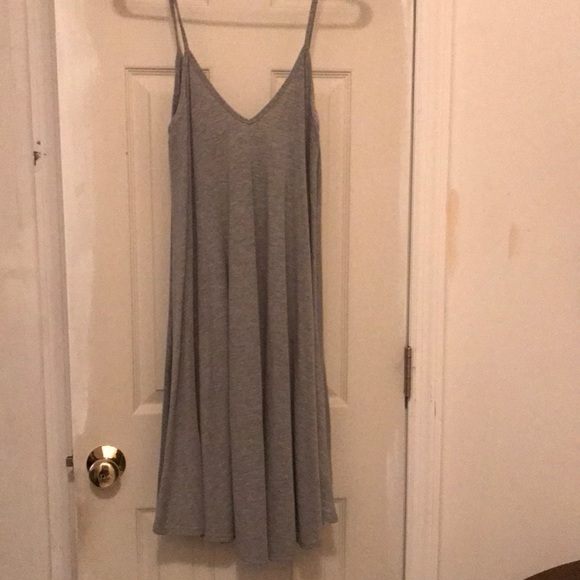 Plain Gray Dress - Picture 1 of 2